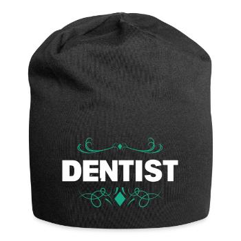 dentiste - Bonnet en jersey - noir - Devant