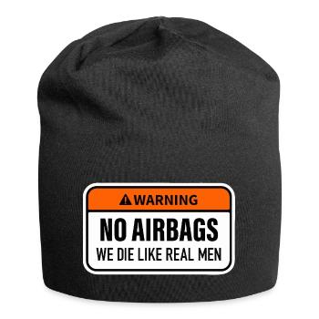 Dirt Bike Dirtfather Funny Biker Motocross-Moter - Jersey-Beanie - Schwarz - Vorne