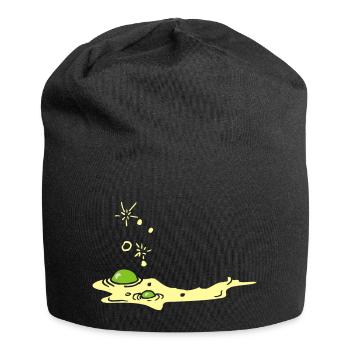 slimy goo / Blubber Schleim (2c) - Jersey-Beanie - Schwarz - Vorne