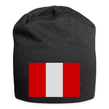 Peru - Jersey-Beanie - Schwarz - Vorne