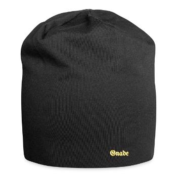 Gnade - Jersey-Beanie - Schwarz - Vorne