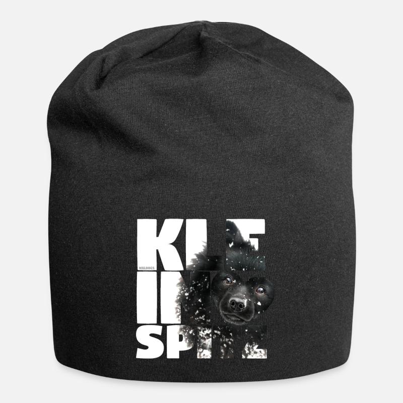 NASSU Klein 006 - Jersey-Beanie - Schwarz