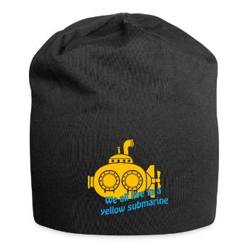 yellow submarine - Jersey-Beanie - Schwarz - Vorne