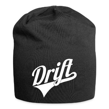 Logo de lettrage dérivé - Bonnet en jersey - noir - Devant