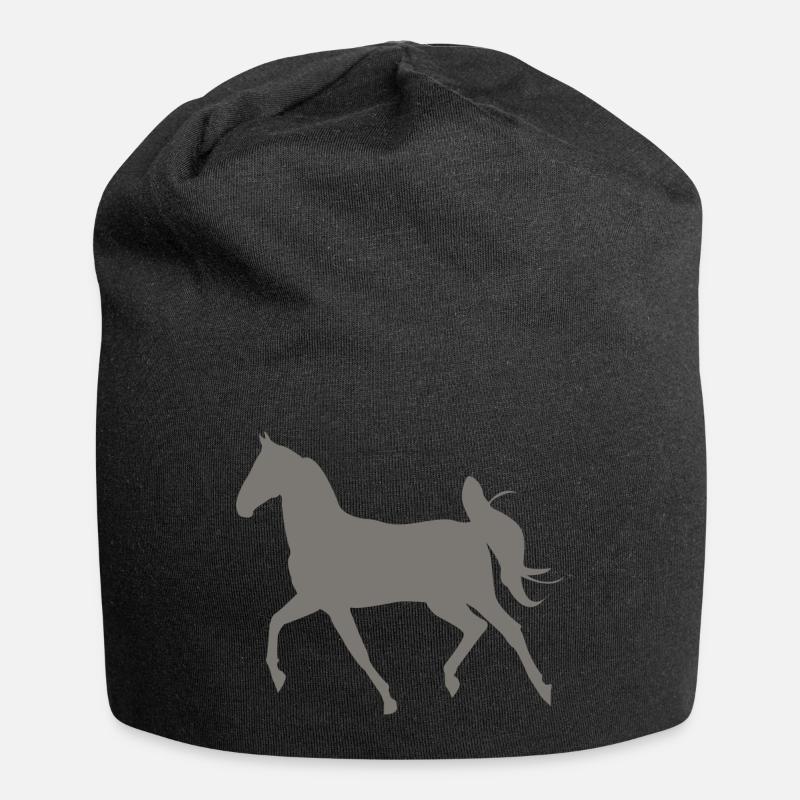 cheval - Bonnet en jersey - noir