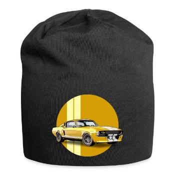 Voiture de sport - Bonnet en jersey - noir - Devant
