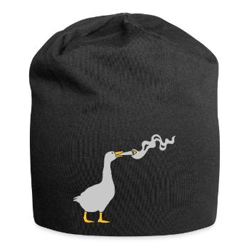 Joint Stoner Goose - Jersey Beanie - black - Front