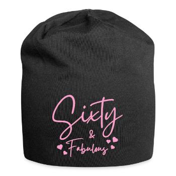 Sixty fabulous - Jersey Beanie - black - Front
