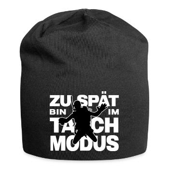 taucher tauchschule diving tauchsport tauchmodus - Jersey-Beanie - Schwarz - Vorne