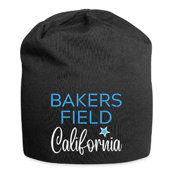 BAKERSFIELD California - Bonnet en jersey - noir - Devant