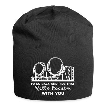 Roller Coaster With You - Jersey Beanie - black - Front