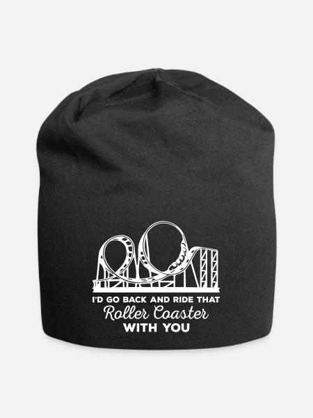Roller Coaster With You - Jersey-Beanie - Schwarz