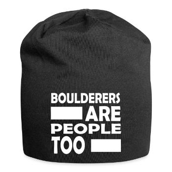 climbing - Jersey Beanie - black - Front
