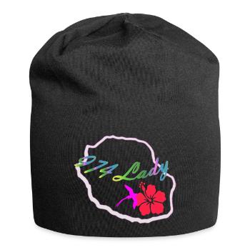 974 DAME 2 - Jersey-Beanie - Schwarz - Vorne