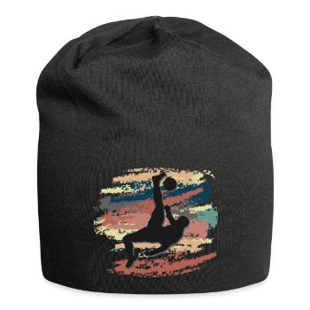 Football Footballeur Attaquant Garçons Coupe du Monde Hommes - Bonnet en jersey - noir - Devant