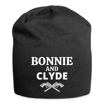 Bonnie and Clyde, Bonnie, Clyde - Bonnet en jersey - noir - Devant