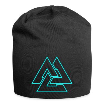 Odins Valknut - Bonnet en jersey - noir - Devant