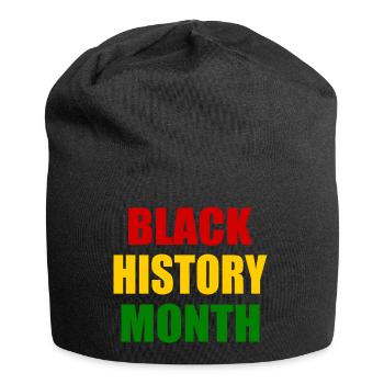 Black history month - Jersey-Beanie - Schwarz - Vorne