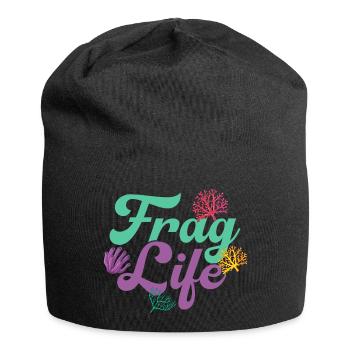 Ask Life Fish Keeping Aquarium Owner - Jersey Beanie - black - Front