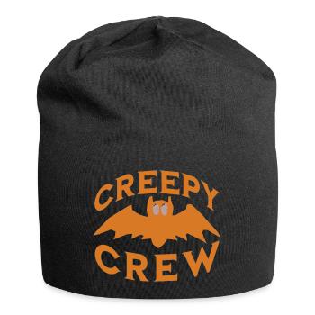 La Troupe Effrayante d'Halloween - Bonnet en jersey - noir - Devant