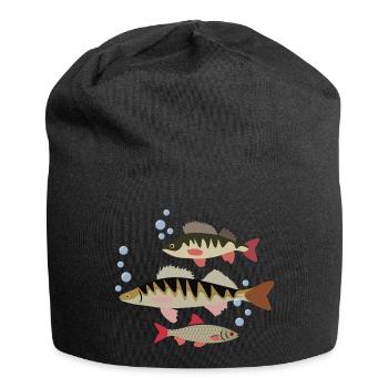 Poisson - Bonnet en jersey - noir - Devant