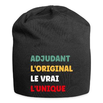 adjudant - Bonnet en jersey - noir - Devant