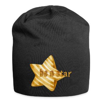 be a star - Jersey-Beanie - Schwarz - Vorne