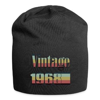 1968 Birthday 1968 Born In 1968 Birthday - Jersey Beanie - black - Front