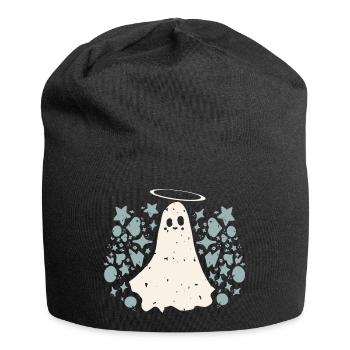 Heiliger Geist - Jersey-Beanie - Schwarz - Vorne