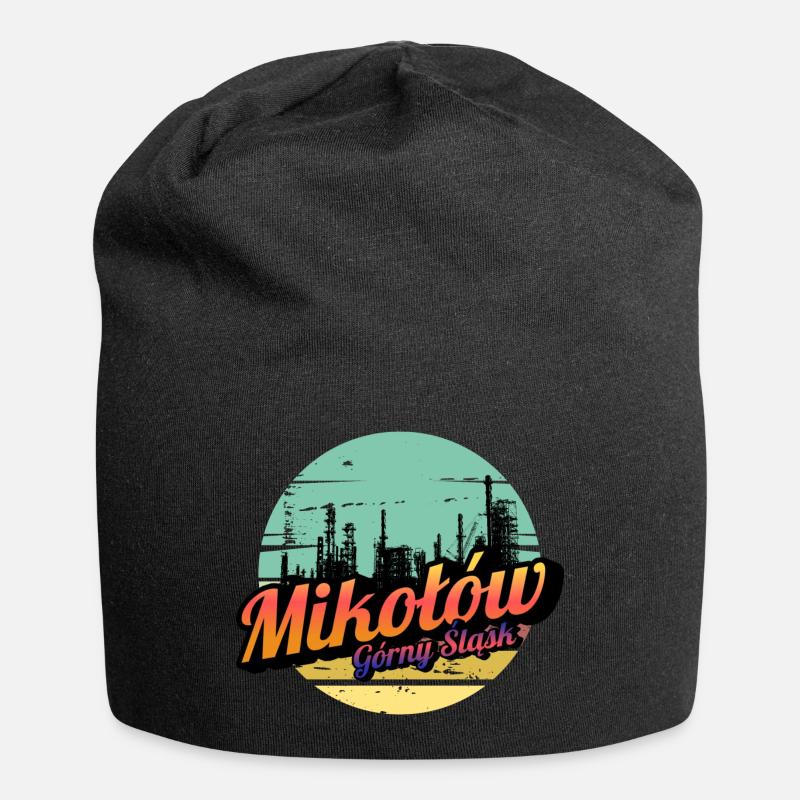 Mikołów Upper Silesia - Jersey Beanie - black
