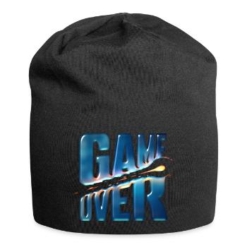 GAME OVER GEL - Jersey Beanie - black - Front