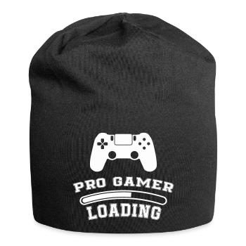 Pro Gamer Loading - Jersey-Beanie - Schwarz - Vorne
