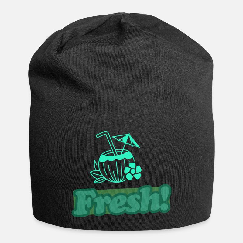 Fresh! 3.0 - Jersey Beanie - black