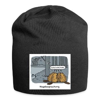 Screenshot 20241122 183047 Facebook 2 - Jersey-Beanie - Schwarz - Vorne