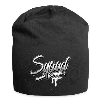 Squad - Jersey-Beanie - Schwarz - Vorne