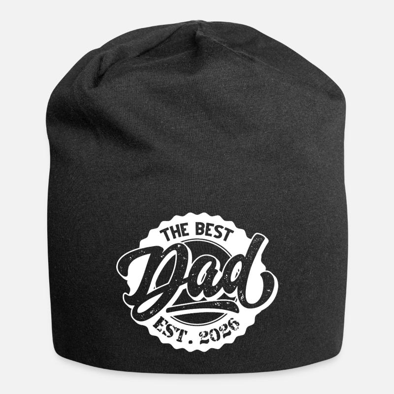 Le meilleur papa EST 2026 - Bonnet en jersey - noir