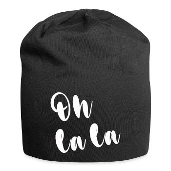 OH LA LA - Jersey Beanie - black - Front