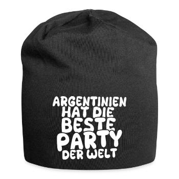 Feiern Argentinien - Jersey-Beanie - Schwarz - Vorne