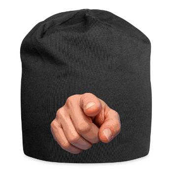 Dotting Clue Illustration - Jersey Beanie - black - Front