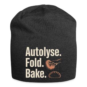 Art du pain autolyse plié - Bonnet en jersey - charbon - Devant