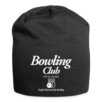 Bowling Club - Bonnet en jersey - noir - Devant