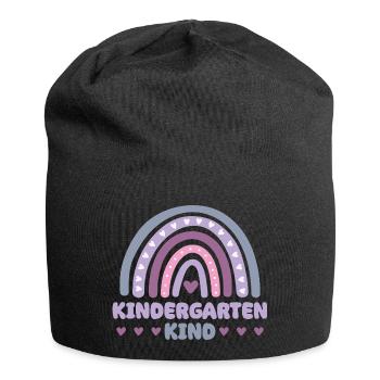 Rainbow Kindergarten Child 2024 Kindergarten - Jersey Beanie - black - Front