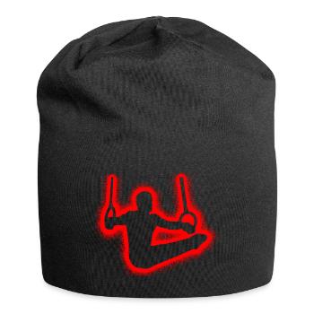 Gymnastique Gymnastique Ring Gymnastique Rings Gymnastique Enfants - Bonnet en jersey - noir - Devant