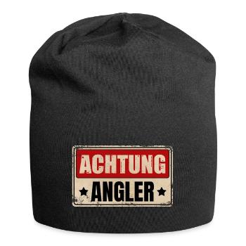 ACHTUNG ANGLER - Jersey-Beanie - Schwarz - Vorne