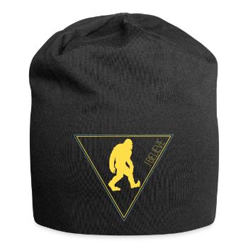 Bigfoot Sasquatch glaube ich - Jersey-Beanie - Schwarz - Vorne