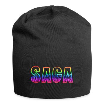 saga rs regenbogen - Jersey-Beanie - Schwarz - Vorne