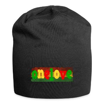 One Love - Jersey-Beanie - Schwarz - Vorne