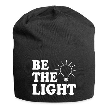 Be the light - Jersey Beanie - black - Front