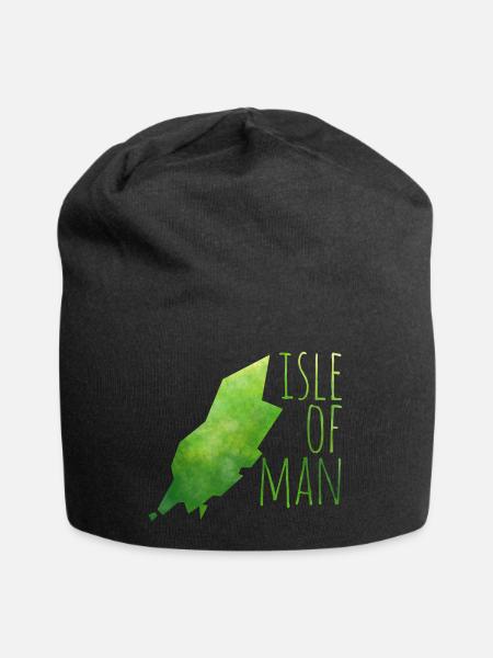 isle of man - Jersey-Beanie - Schwarz