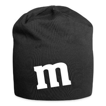 Leckeres M - Jersey-Beanie - Schwarz - Vorne